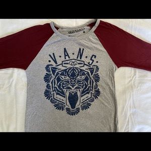 Vans Baseball Style Shirt